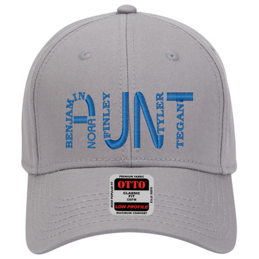 "AUNT" Hat (Fully Customizable)
